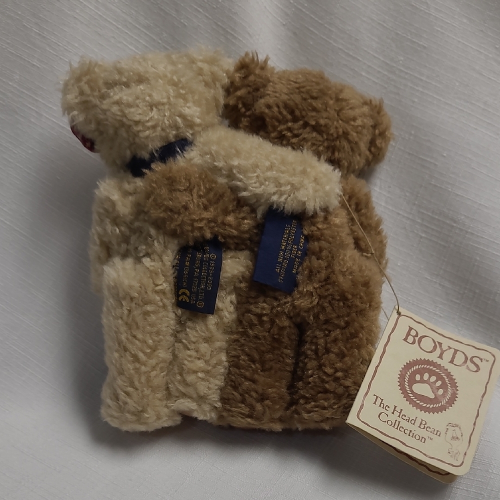 Boyds Bestest Friends Teddy Bear Pair NWT - Picture 9 of 9